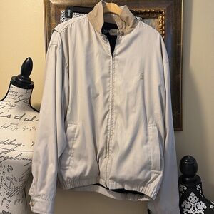 Nautica Classic & Soft, pockets, plaid lining broken zipper needs replacement